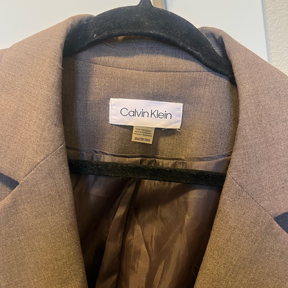 Calvin Klein One-Button Jacket Blazer - image 5